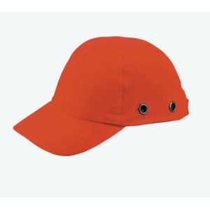 Casquette anti-choc rouge