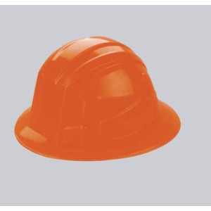 Casque orange de sécurité