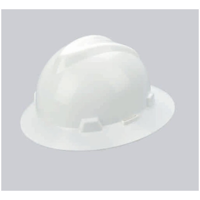 Casque blanc industriel