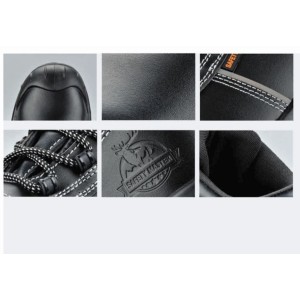 Chaussure de sécurité montante M-002 – Cuir S3 renforcé