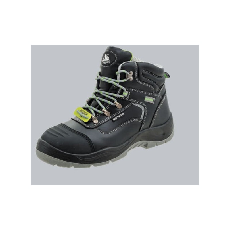 Chaussure de sécurité montante M-006 – Cuir S3 antidérapante