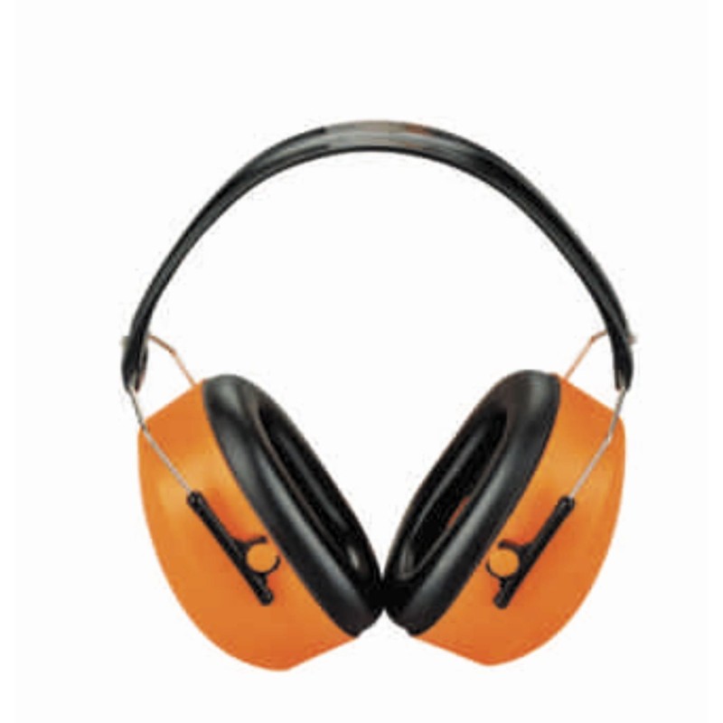 Casque antibruit orange