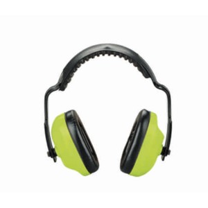 Casque antibruit vert